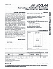 DataSheet MAX4987AE pdf